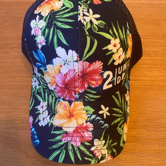 2Undr Full Print Hat Tahiti (Navy Blue) - Picture 2 of 5
